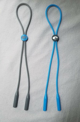 Costa Del Mar Bowline Grey/Blue or Blue/Black Silicone Glasses Retainer Cord
