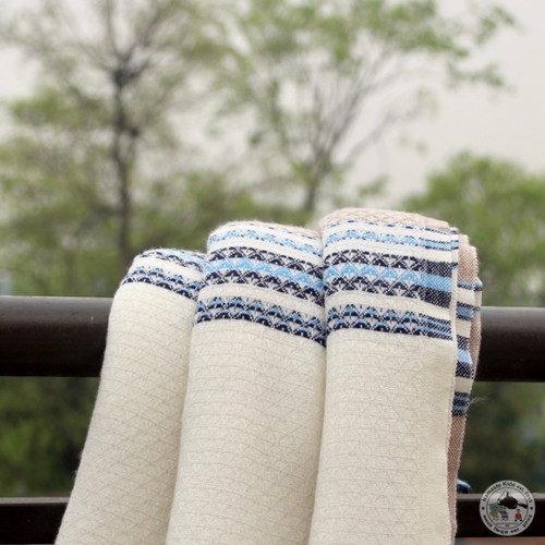 Cashmere Blanket " Sahara " - Handmade From Nepal, Blanket, Bedspread - Picture 15 of 24