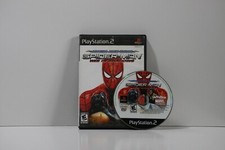 Spider-Man: Web of Shadows (Sony PlayStation 2 PS2, 2008) Authentic Game Disk