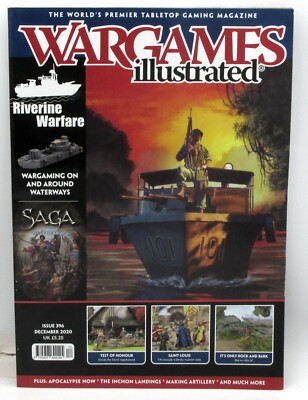Wargames Illustrated Issue 396 (December 2020) Magazine Riverine Warfare Theme