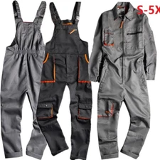 Bib Overalls Casual Work Clothing Sleeveless Pants Protective Strap Jumpsuits  