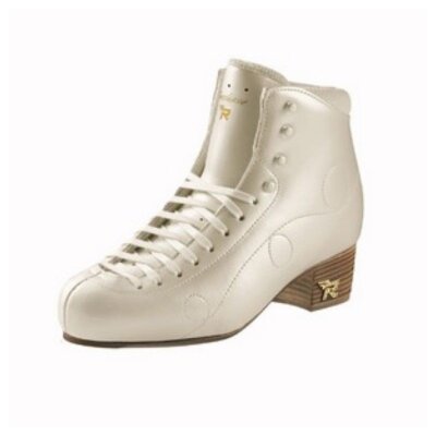 Risport Turchesse - Ice and Roller Figure Skating boots - Dance - Pearl/Black