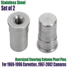 2pc Oversized Steering Column Pins For 1969-1996 Corvettes 1967-2002 Camaros