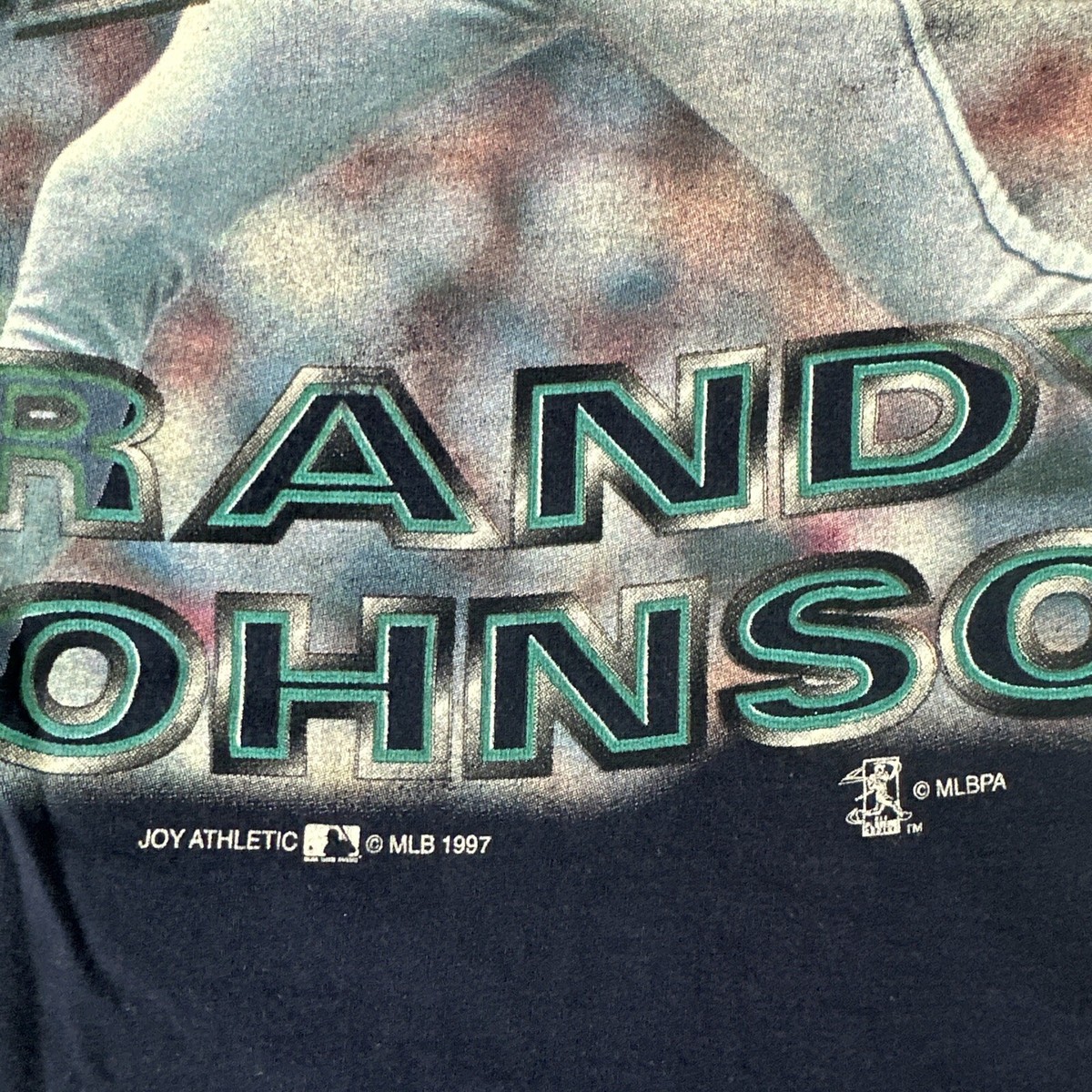 VTG 90s MLB Randy Johnson Seattle Mariners Baseball