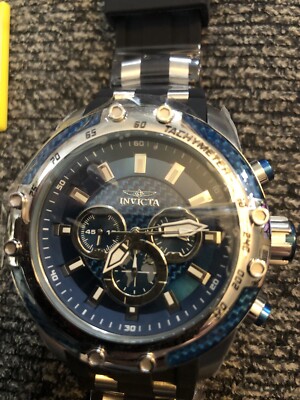 Invicta Speedway SCUBA 50mm Stainless Steel Case Men s Model# 25935