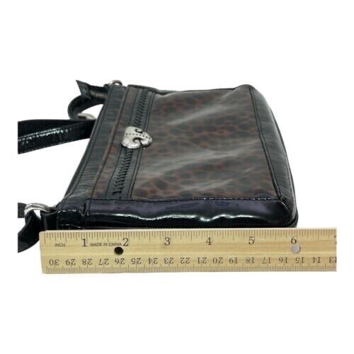 Brighton Compact Shoulder Bag Leopard Cheetah Pri… - image 10
