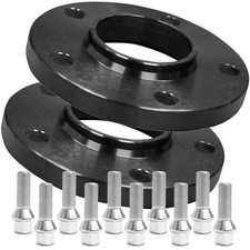SCC Spurverbreiterung black 30mm 5x120 m. Schrauben silber BMW 5er E60, E61 -10