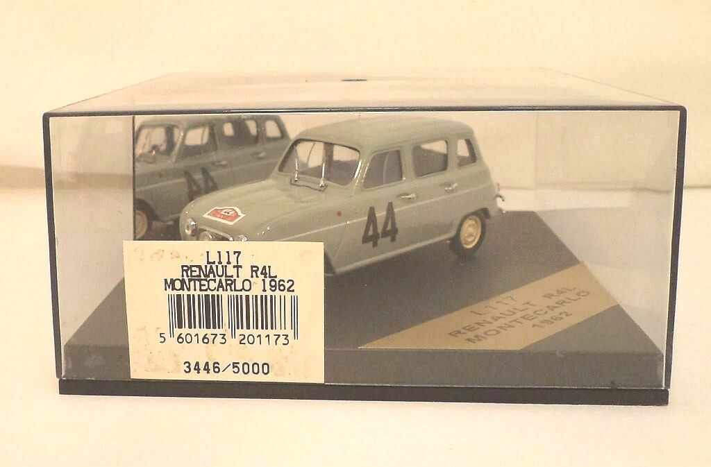 Renault ルノー R4L Monte Carlo 1962 #44 ビテス ＆ ルノー4L