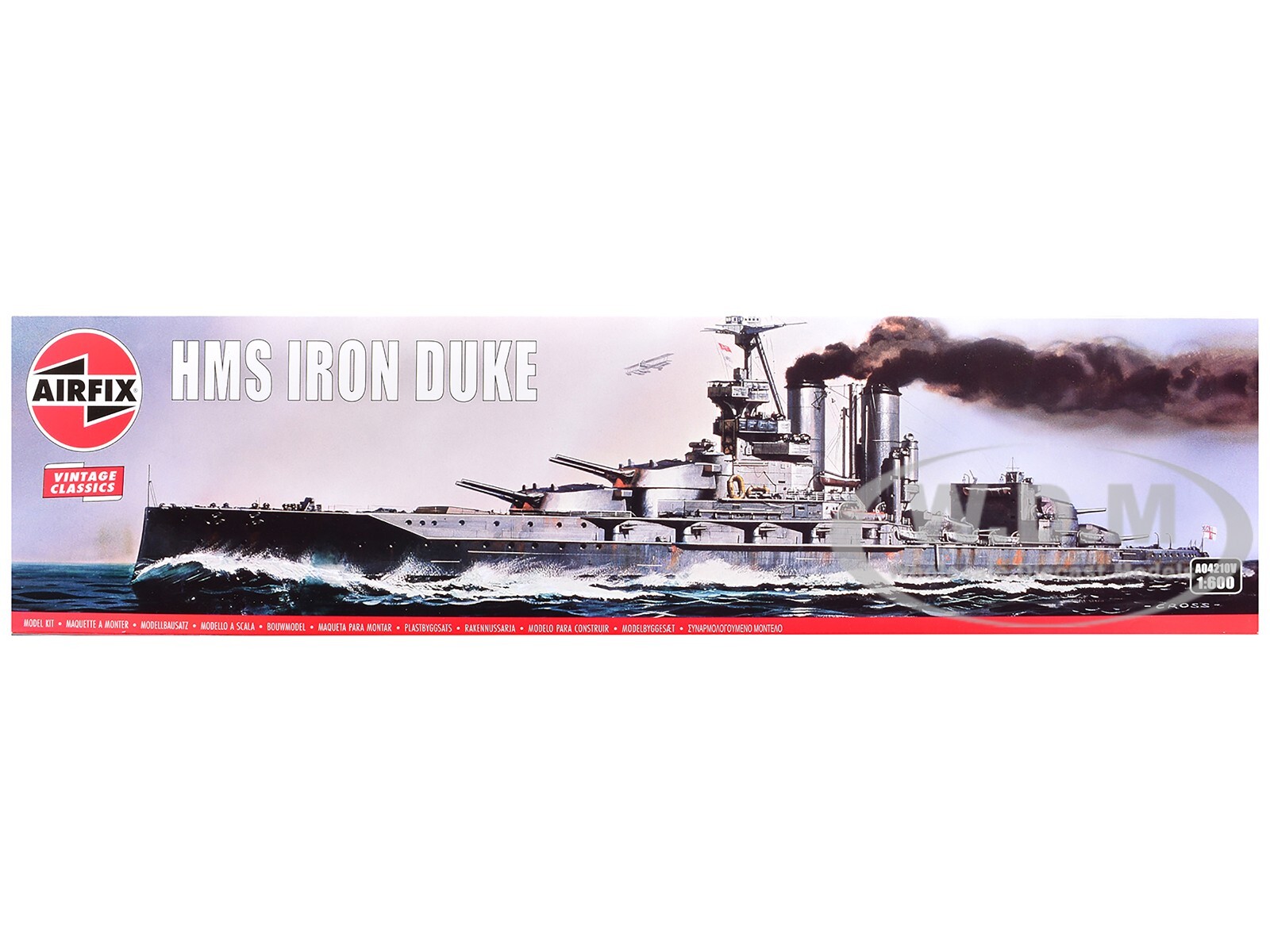 Hms Iron Duke Frigate 1/600 Scale Model By Airfix A04210 V