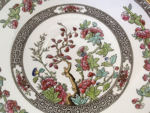 4 Antique 1908 Teacups Saucers Copeland Spode Green/Pink Prettiest Indian Tree! - Picture 20 of 24