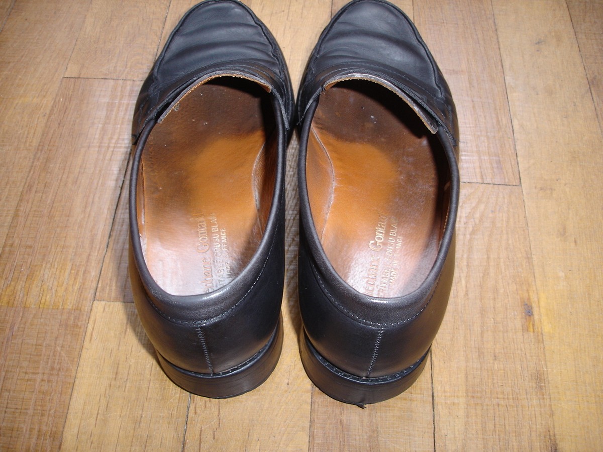 Stephane Gontard chaussures mocassins homme occasion cuir T40,5