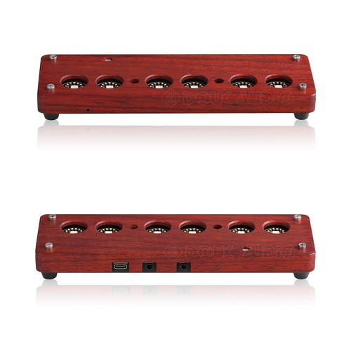 Vintage IN-14 Nixie Alarm Clock No Tubes USB Wooden Digital Clock IR Remote DIY - Picture 3 of 6