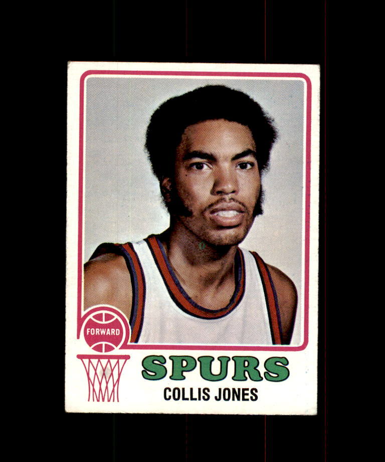 1973-74 TOPPS BASKETBALL CARD DALLAS SPURS ABA #246 COLLIS 1973-74 TOPPS BASKETBALL CARD DALLAS SPURS ABA #246 COLLIS