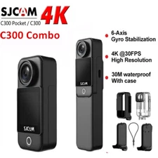 SJCAM C300 4K 6-Axis Pocket Action Camera 30FPS 5G/2.4G WiFi Waterproof Sport 