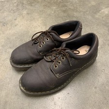Doc Martens Boston Men’s Sz 11 Dark Brown Leather Oxford Lace Up Safety Shoes