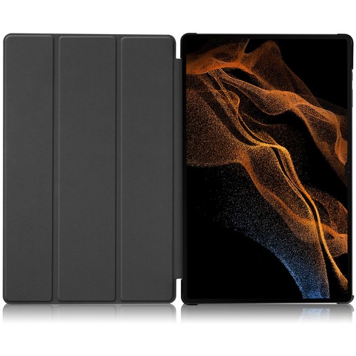 Hülle für Galaxy Tab S10 Ultra/S9 Ultra Bizon Flip Case Cover Tasche Etui Rot - Bild 6 von 6