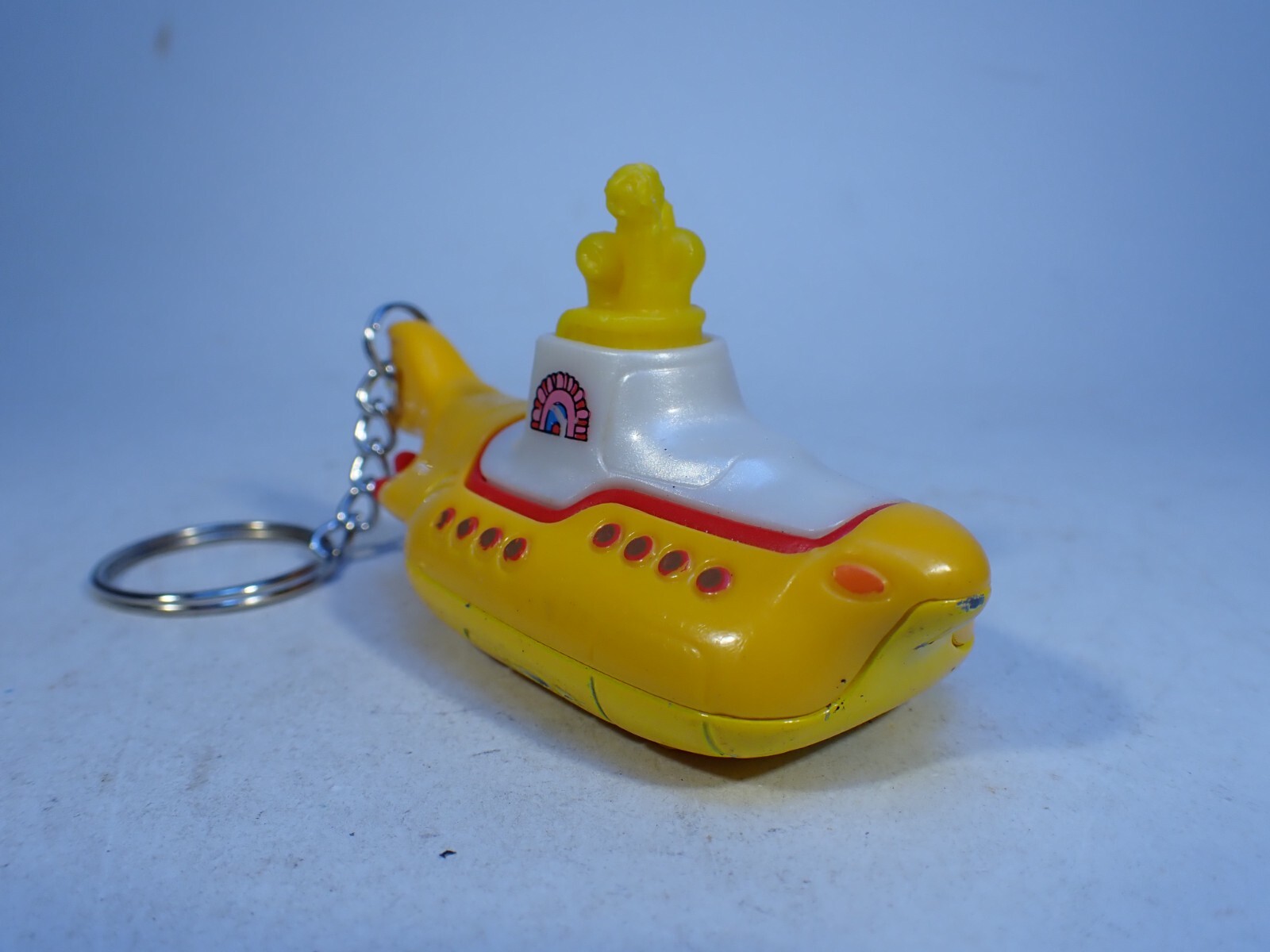 keychain YELLOW SUBMARINE Beatles sgt Peppers yellow submarine key chain eBay