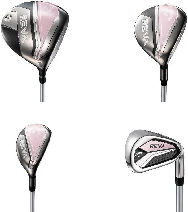 Callaway Golf Ladies 9pcs Club Set REVA 24 Carbon Shaft Flex: L w