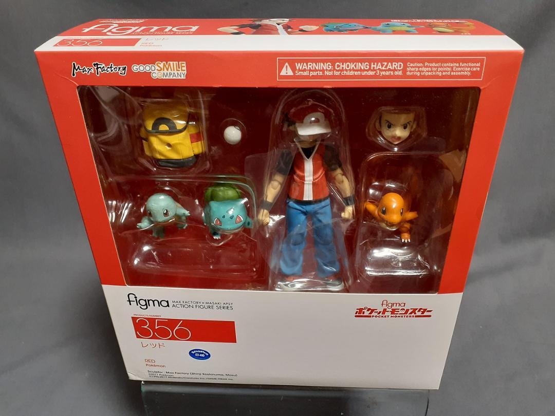 Figma ポケモン フィギュアセット レッド　356 Figma ポケモン フィギュアセット レッド 356