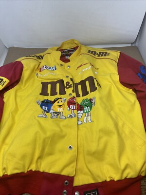 【激レア】 m&m's JHdesign vintage jacket Vintage M&M Racing Jacket Nascar Team #36 JH Design Chase