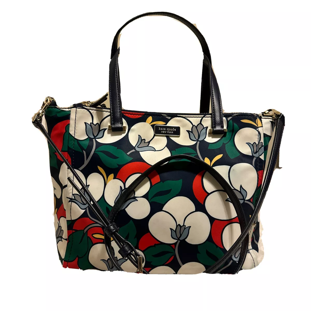 Kate Spade Dawn Breezy Floral Medium Satchel Crossbody Color