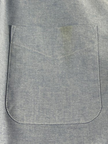 Croft And Barrow Light Blue Easy Care Men's Short Sleeve Shirt Size 16 1/2 - Picture 10 of 15