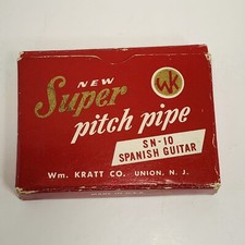 Vintage Wm. Kratt Co. Super Pitch Pipe SP. Guitar Tuner SN-10 