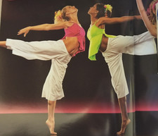 Adult Large LIME GREEEN Jazz Dance Costume TECNIQUE starting quantity 16