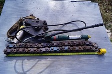 Wheeler Rex Hydraulic Pipe Cutter Model 5590 82.5 inch Long Chain untested 