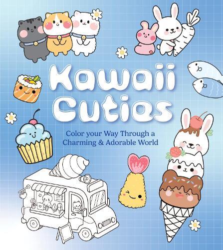 Kawaii Cuties (Tascabile) Chartwell Coloring Books