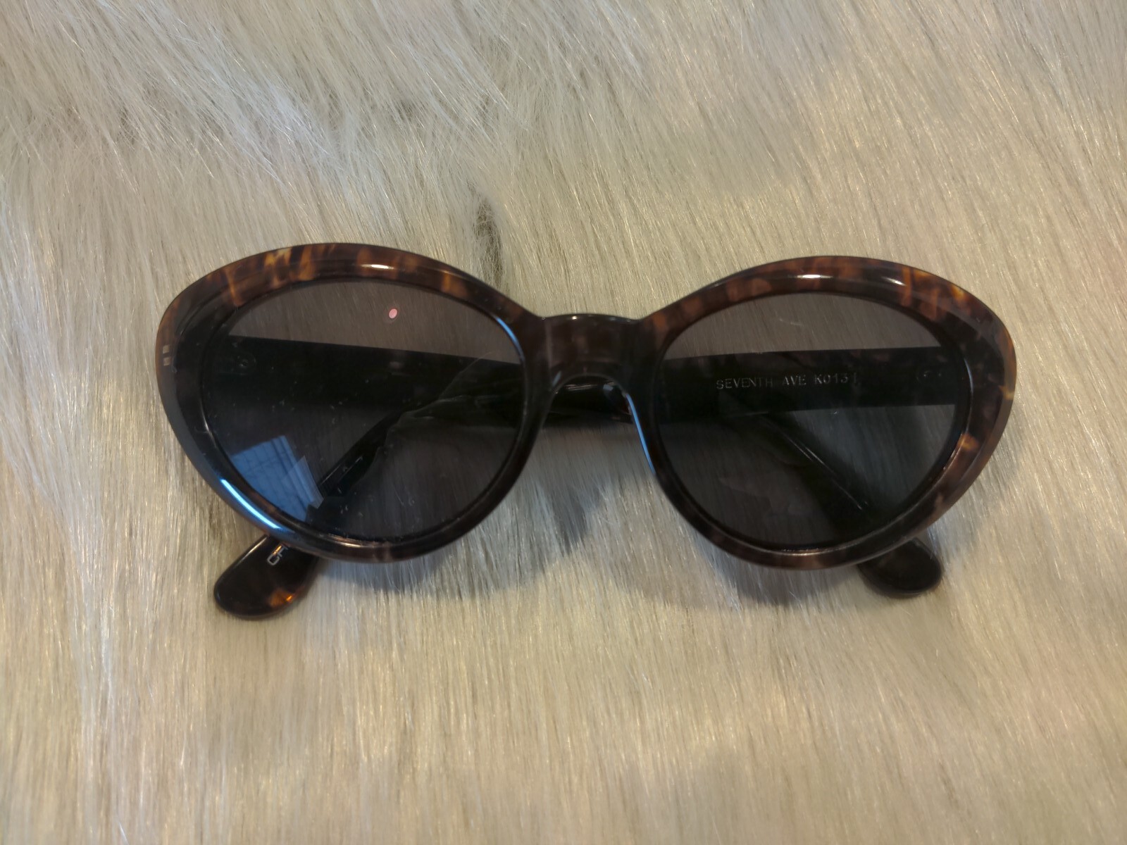 DKNY Sunglass Frames Brown Tortoise Cat EyeSevent… - image 4