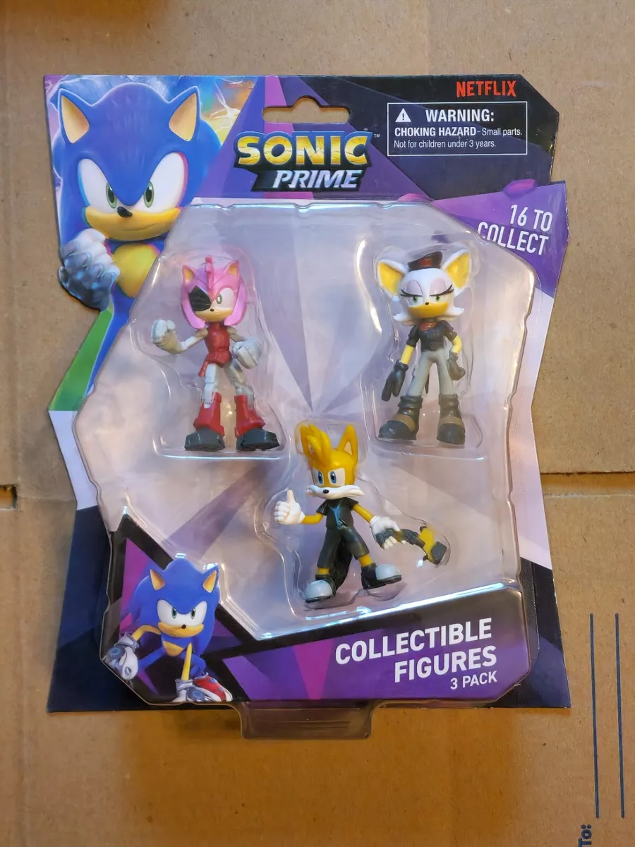 Sonic Prime Figures 3 pack 2023