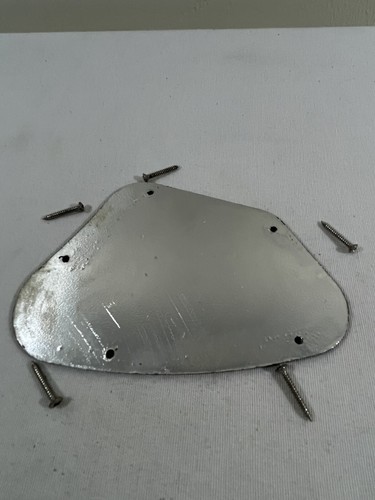 2008 Ibanez SA120 Electronics Control Cavity Cover Plate Shielded w/ HW - Picture 9 of 12