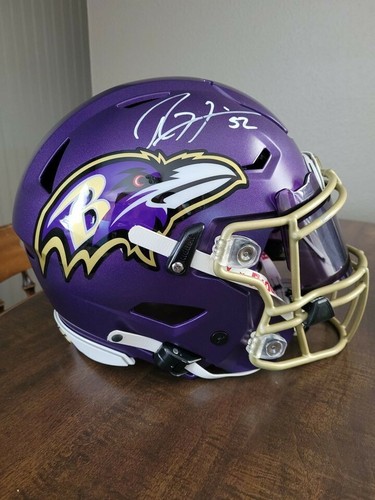 Ray Lewis Autographed SPEEDFLEX Helmet 
