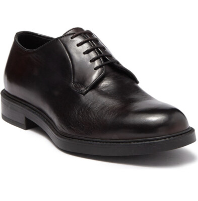 To Boot New York Brown Leather Fiano Plain Toe Oxford Derby SZ 9 NIB $395 To Boot New York Brown Leather Fiano Plain Toe Oxford Derby  main image 2
