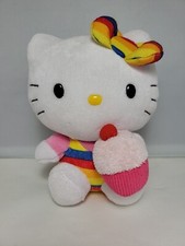TY Hello Kitty Sanrio Cupcake 2014 The Beanie Babies Collection 6" Plush Toy
