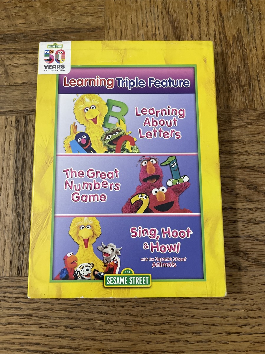 Sesame Street Triple Feature 50 Years DVD 891264001496| eBay