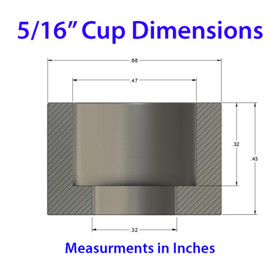 Hex Bolts Allen Bolts 1/4" or 5/16" or 3/8"Cup Washers  10Pc Engine Dress Up