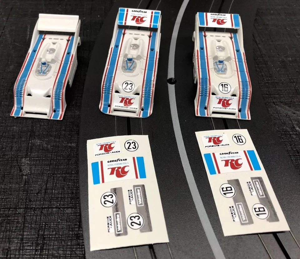 Calcomanías de impresión térmica Aurora AFX RC Cola #23 con mejor cromo que el original Foto 4 de 4