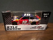 Kyle Busch 2019 #18 Skittles Red, White and Blue Gibbs Toyota Camry 1/64 CUP