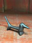 Cast Iron Miniature of a Dachshund Dog 29932