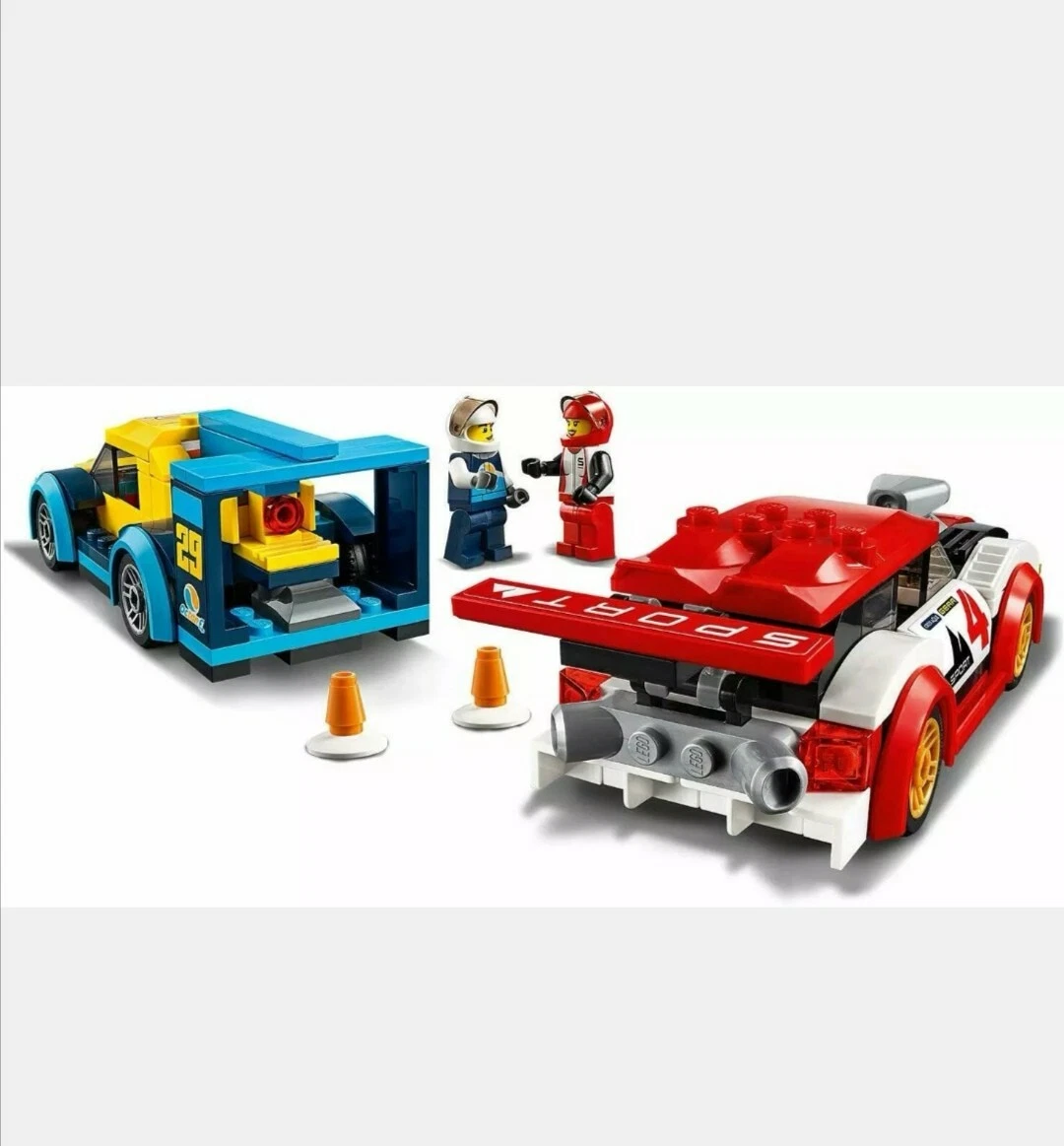 LEGO 60256 City Nitro Wheels Racing Cars Toy with 2 Race Drivers