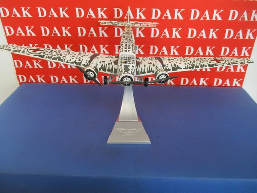Die cast 1/72 Modellino Aereo Junkers Ju52/3m BY+YD Ambulance Stalingrad 1942 - Foto 3 di 10