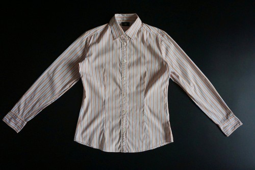Women's Bogner RPR£220 striped shirt 38 M 12 top casual formal blouse smart hot - Picture 3 of 23