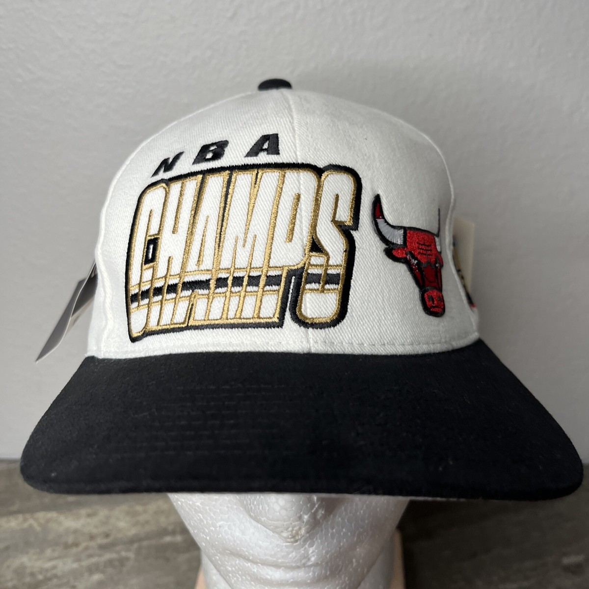 NBA Champion Starter キャップ 1991-1997 Vintage STARTER Chicago Bulls NBA CHAMPIONS 91 92 93 96 97