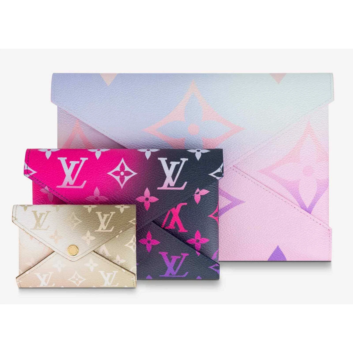 Clutch Bags Louis Vuitton Louis Vuitton Kirigami Set of Three Envelop Clutch