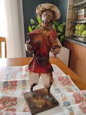 Paper Crafted Figurine Of An Old Peasant Man