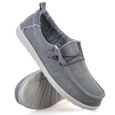 Womens Slip On Memory Foam Wide Fit Casual Loafers Walking Trainers Shoes  Size UK