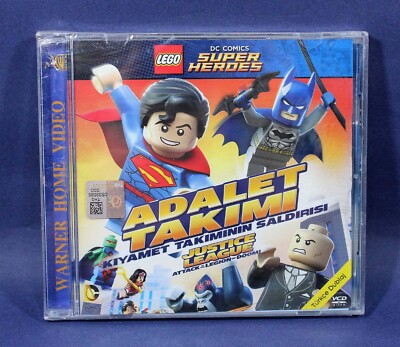 VCD Lego DC Justice League 2015 Turkish DUB Video CD Movies