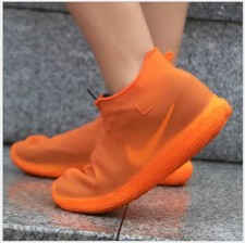 Sillicone Waterproof Shoe Cover Reusable Ant-fouling Non-Slip Thick Wear